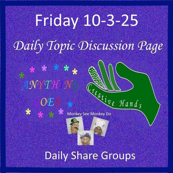 Friday 10-3-25 Share Groups - Part Two - Daily Topic Discussion - Picture 1 of 4